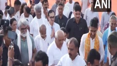 India News | Gujarat CM Bhupendra Patel Participates in 'Yog Shivir' in Ahmedabad