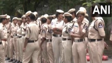 India News | Hyderabad: Police Force Deployed at BRK Bhavan Ahead of K Chandrasekhar Rao's Appearance at PC Ghosh Commission