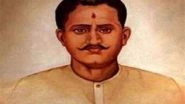 India News | Leaders Pay Tribute to Freedom Fighter Ram Prasad Bismil on His Birth Anniversary