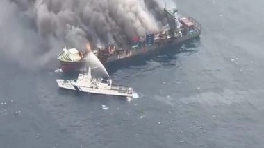 World News | Taiwan Thanks Indian Navy, Coast Guard for Swift Rescue of Wan Hai 503 Crew