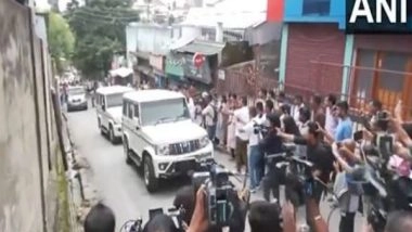 India News | Meghalaya Murder: Sonam and 4 Other Accused at Shillong Sadar Police Station, to Be Taken to Court