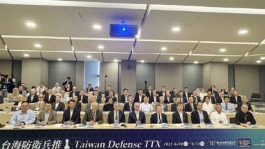 World News | Taiwanese NGOs Hold 2030 Wargame Exercise Simulating Chinese Naval Incursion