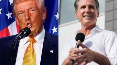 World News | California Governor Calls Trump's Military Move a 'brazen Abuse of Power' as L.A. Curfew Begins