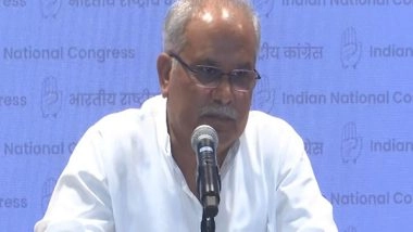 India News | Modi Ji's Entire Politics Has Been of Disintegration and Division: Bhupesh Baghel Attacks PM Modi
