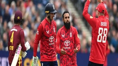 Sports News | England's Adil Rashid Just One Spot Away from ICC Men's T20I Rankings Summit