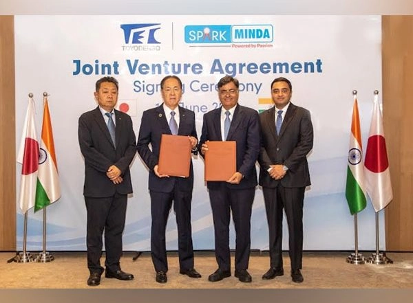 Business News | Minda Corporation Forms Joint Venture with Toyodenso of Japan for Advanced Automotive Switches