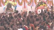 India News | Odisha: Sacred Bathing Ritual of Lord Jagannath Held on Snana Purnima in Puri