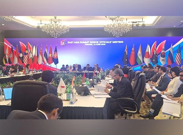 World News | Secy East P Kumaran Shares India's Concerns on State Sponsored Terrorism at EAS, ASEAN Meet