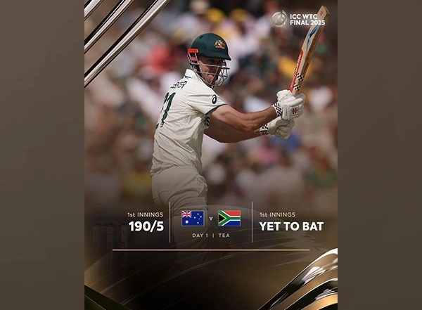 Sports News | WTC Final: Smith, Webster Fifties Lead Aussie Fightback Against SA After Early Wickets, Reach 190/5 at Tea (Day 1)