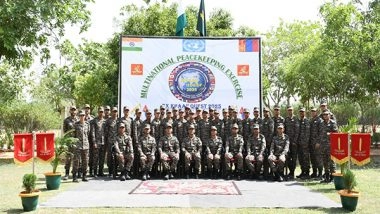 India News | Indian Army Contingent Reaches Mongolia for Multinational Military Exercise 'Khaan Quest'