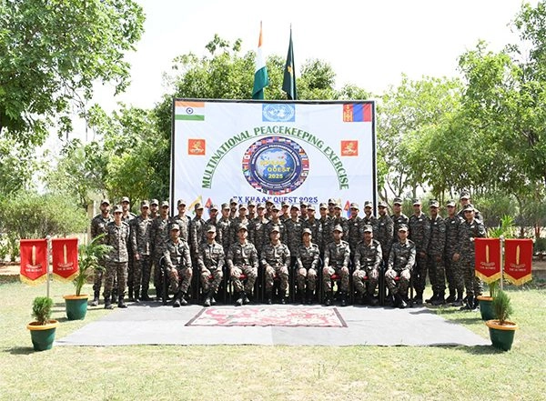 India News | Indian Army Contingent Reaches Mongolia for Multinational Military Exercise 'Khaan Quest'