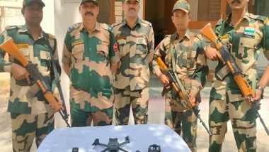 India News | BSF Foils Narcotics Smuggling Bid on Punjab Border; Seizes Heroin