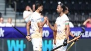 Sports News | India Handed Narrow 3-4 Defeat by Argentina in FIH Hockey Pro League