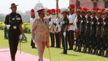 India News | Lt General BKGM Lasantha Rodrigo, Commander of Sri Lanka Army Reaches India