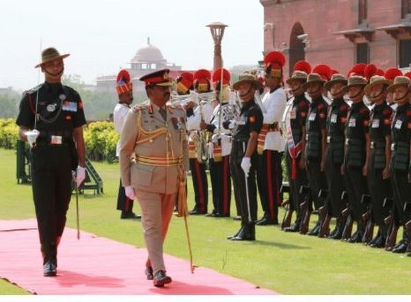 India News | Lt General BKGM Lasantha Rodrigo, Commander of Sri Lanka Army Reaches India