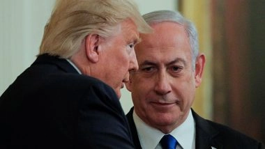 World News | Trump Urges Netanyahu to End Gaza War, Halt Iran Strike Plans Amid Ceasefire Push