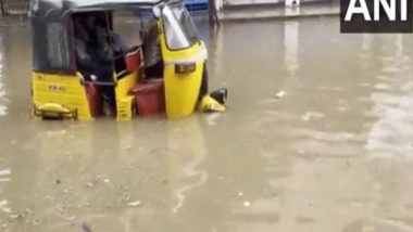 India News | Telangana: Heavy Rain Causes Severe Waterlogging in Hyderabad