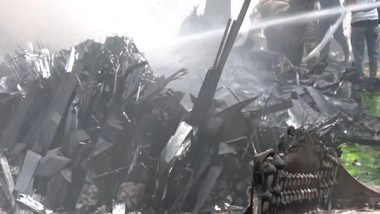 India News | Air India Plane Crash Grounds Operations at Ahmedabad Airport Till Further Notice