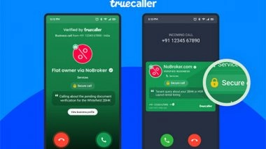 Business News | Truecaller Launches Secure Calls to Fight Call Spoofing