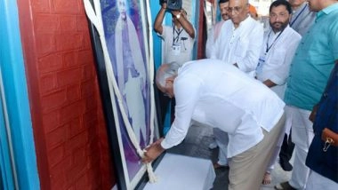 India News | Gujarat CM Visits Swaraj Ashram at Bardoli, 'Karma Bhumi' of Sardar Vallabhbhai Patel