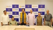 Business News | Dr. S. Somanath Assumes Office as Chancellor of Chanakya University; Reconstituted Board of Governors Announced