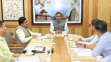 India News | Himachal CM Sukhu Reviews Development Projects in Kangra District