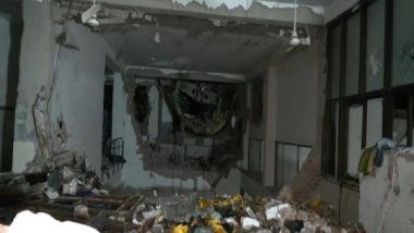 India News | Ahmedabad Plane Crash: Broken Tables, Half-eaten Meals Capture Horror Inside Doctors' Hostel