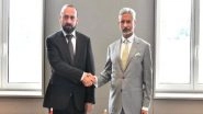 World News | EAM Jaishankar Holds Talks on Regional Developments with Armenian FM