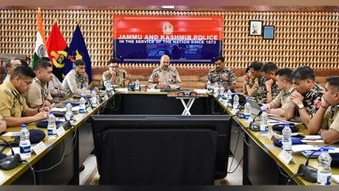 India News | J-K DGP Chairs Review Meeting for Amarnath Yatra