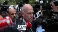 India News | Air India CEO Campbell Wilson Arrives at AI-171 Plane Crash Site in Ahmedabad