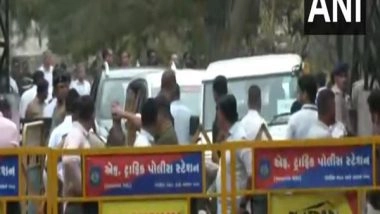 India News | PM Modi Reaches AI-171 Crash Site in Ahmedabad