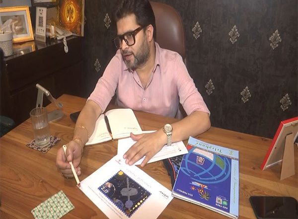 India News | India's Identity in Space: Designer Manish Tripathi Crafts Special Badge for AXIOM-4 Astronaut Subhanshu Shukla