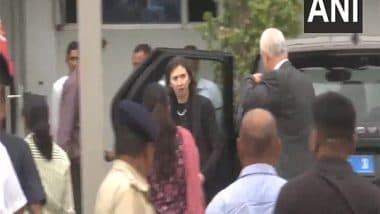 India News | British High Commission Officials Arrive at the Ahmedabad Domestic Airport