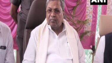 India News | Karnataka CM Siddaramaiah Writes to Union Minister Shivraj Singh Chouhan, Seeks Urgent Help for Mango Farmers