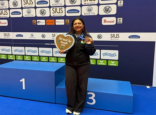 Sports News | Sift Kaur Samra Wins Women's 3P Bronze, Her 2nd in Two Years in Munich