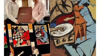 Business News | Mumbai Collector Abeer Vivek Abrol Acquires Significant M.F. Husain Painting at Pundole's Auction
