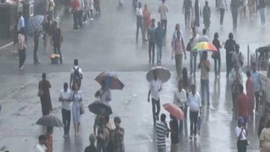 India News | Light Rainfall Brings Relief from Hot Weather in Himachal's Shimla; Tourists Rejoice