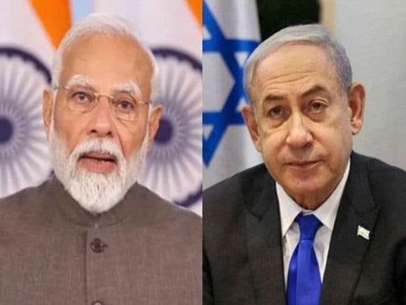 India News | PM Modi Emphasises Need for Early Restoration of Peace in West Asia in Conversation with Israel PM
