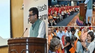 India News | MoS External Affairs Pabitra Margherita Flags off First Batch of Kailash Mansarovar Yatra 2025