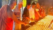 India News | Bihar: Prayer Ceremony Held at Mahabodhi Temple to Honour Memory of Ahmedabad Plane Crash Victims