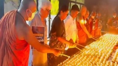 India News | Bihar: Prayer Ceremony Held at Mahabodhi Temple to Honour Memory of Ahmedabad Plane Crash Victims