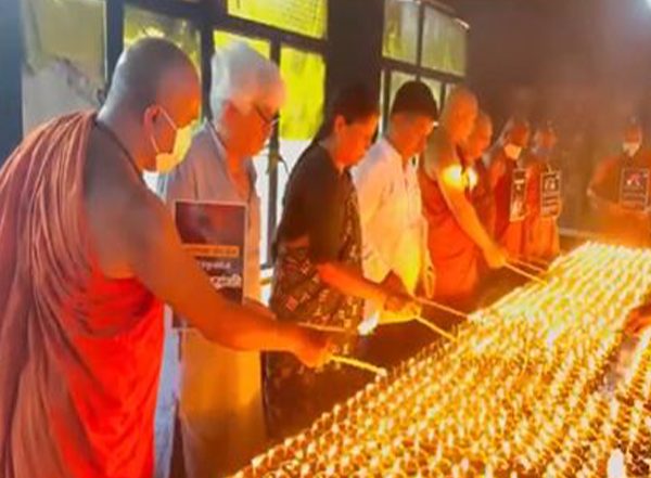 India News | Bihar: Prayer Ceremony Held at Mahabodhi Temple to Honour Memory of Ahmedabad Plane Crash Victims