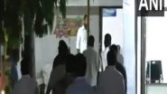 India News | Gandhinagar: Rushab Rupani, Son of Vijay Rupani Arrives at Father's Residence