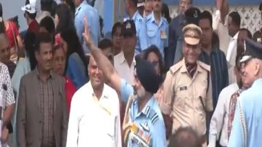 India News | Air Chief Marshal AP Singh Attends Combined Graduation Parade at Air Force Academy in Hyderabad