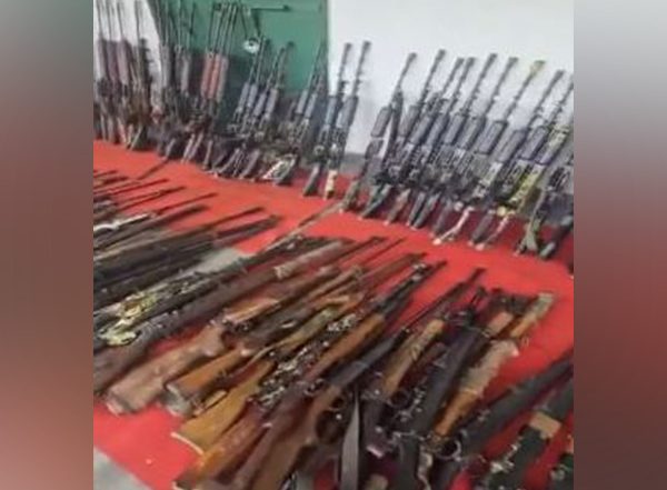 India News | Manipur: Security Forces Recover 328 Weapons in Major Crackdown Across Valley Districts