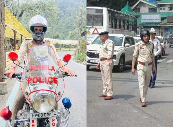 India News | Himachal Pradesh: Shimla Police Strengthens Traffic Management Amid Summer Tourist Season