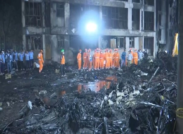 World News | Air India Plane Crash: UK Sets Up Reception Centre in Ahmedabad to Provide Support to Families of British Nationals