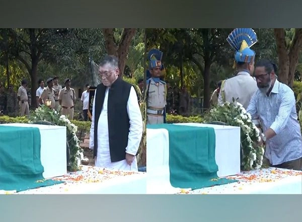 India News | Jharkhand Governor, CM Soren Pay Tribute to CRPF Officer Killed in IED Blast