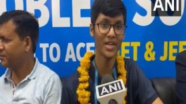 India News | Indore's Utkarsh Awadhiya Secures Rank 2 in NEET UG, Advices Aspirants to Stay Away from Social Media