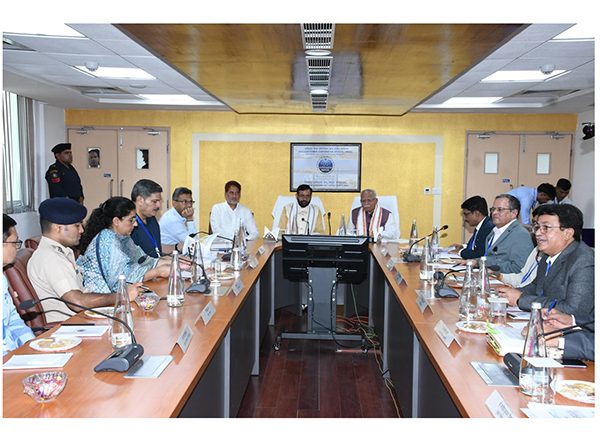 India News | Union Minister Manohar Lal Reviews Progress of Nuclear Power Project in Haryana
